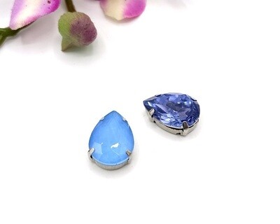 Goccia Cabochon Blu e Bluino opale