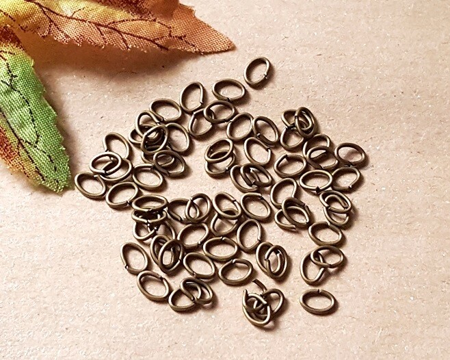 Anello Ovale rame 5 mm