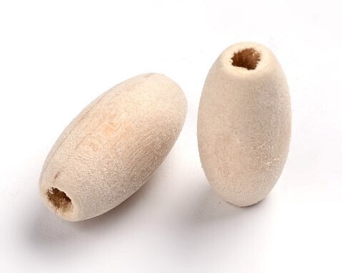 Olive di legno naturale Big