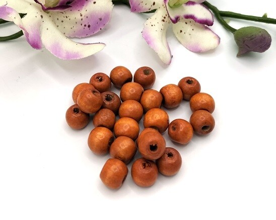 Palline di legno Nocciola 11 mm