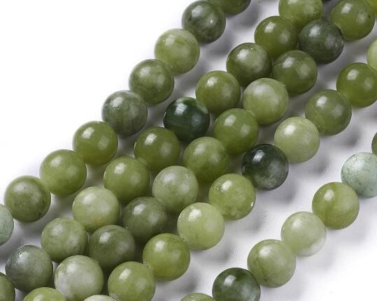 Giada verde 8 mm