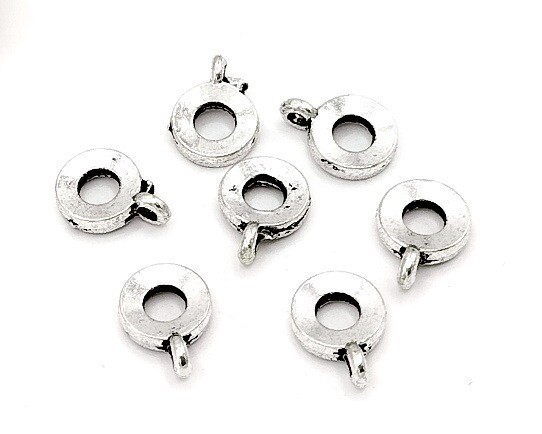 Ganci per ciondoli Flat 8x2 mm