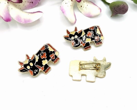 Spilla Vintage Mucca