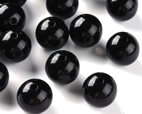 Tondo Nero 16 mm - 5 pz