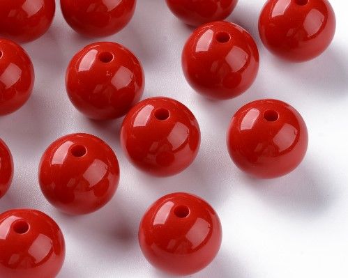 Tondo Rosso 14 mm - 6 pz