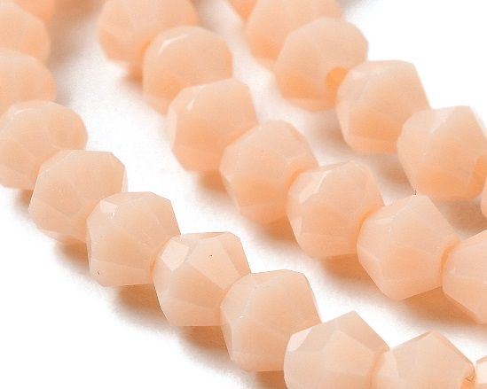 Cristalli bicono Rosa Pastello 4 mm