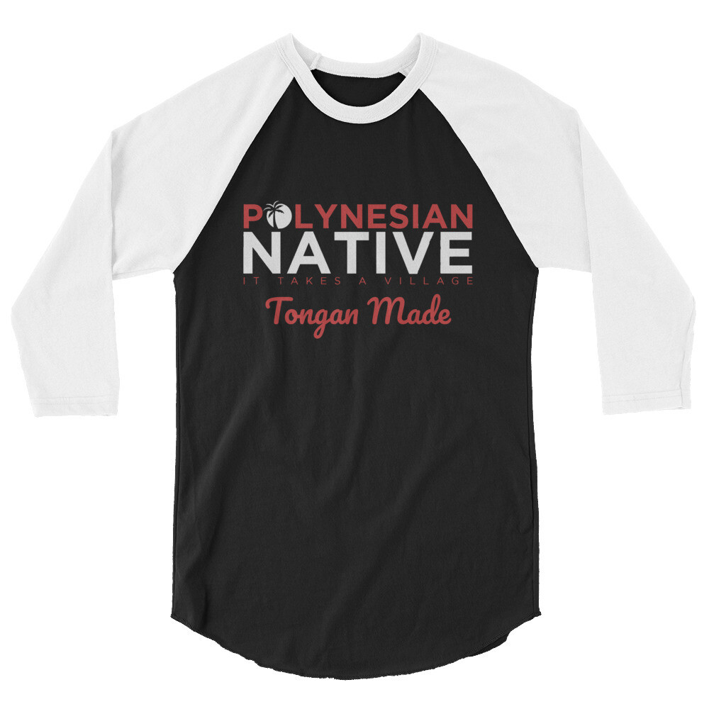 Tongan Made Baseball T