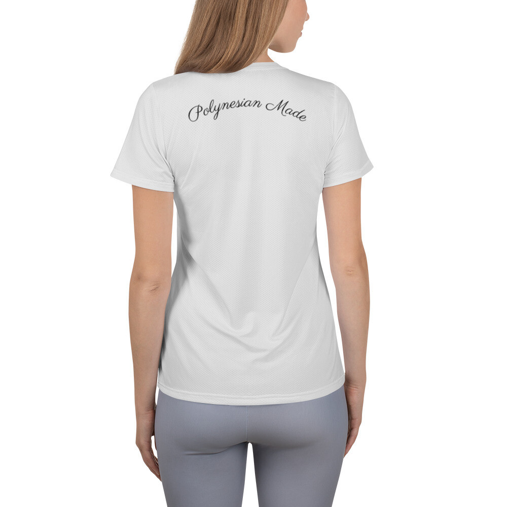 Samoan Made Women&#39;s Athletic T-shirt