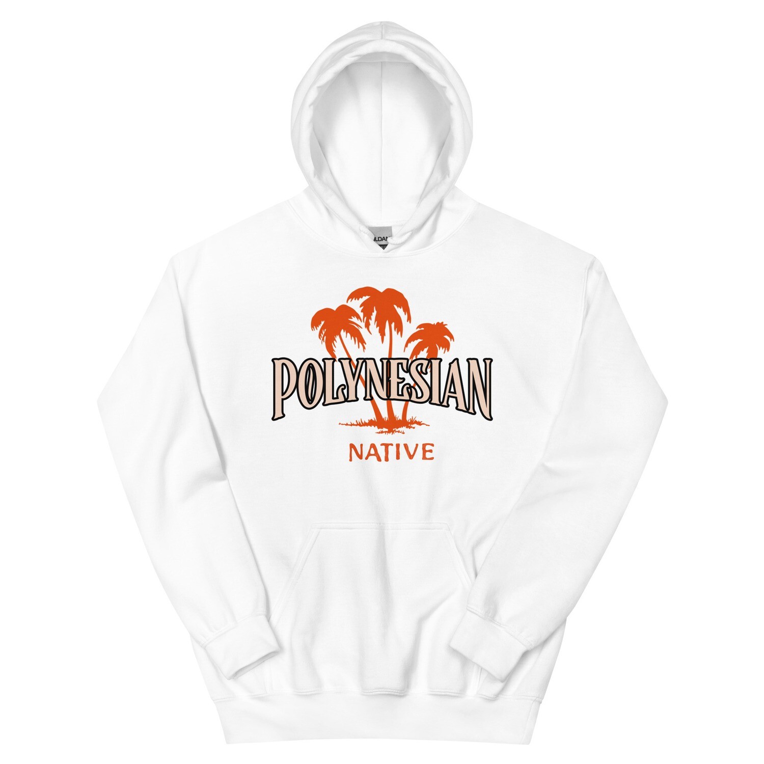 Orange Wave Hoodie