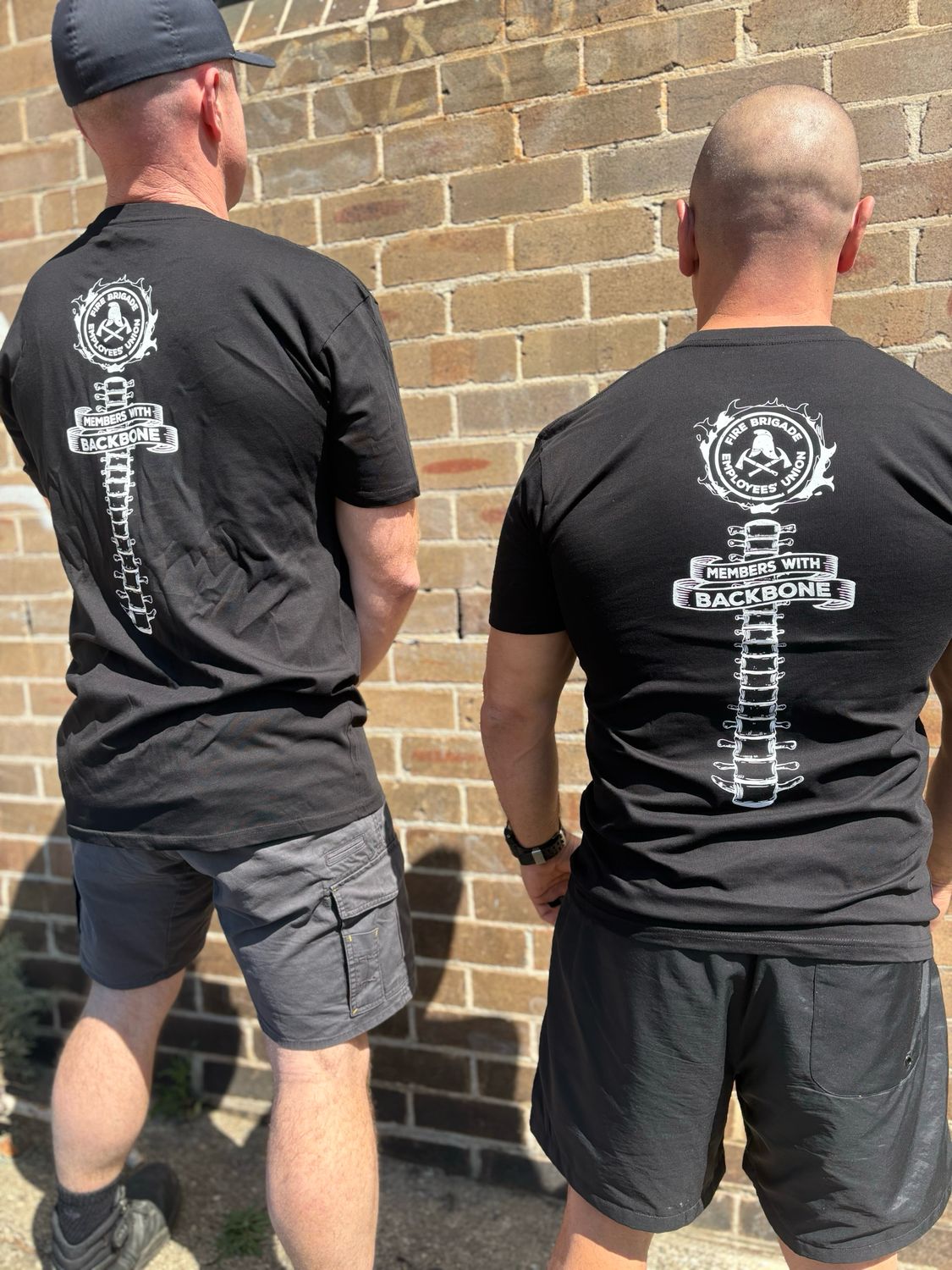 FBEU Members With Backbone T-shirt