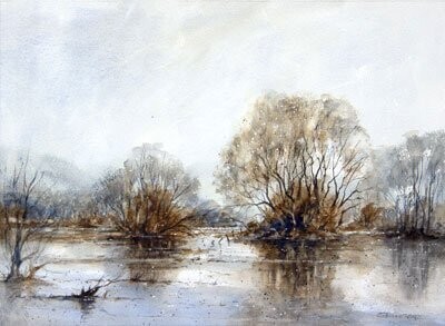 FLOOD PLAINS - STAFFORDSHIRE - Limited Edition Fine Art Print