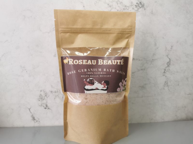 Rose Geranium Bath Salts