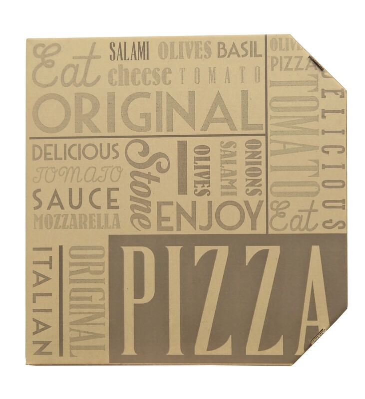 Pizzadoboz 30x30x3,5 cm 40 db/csomag