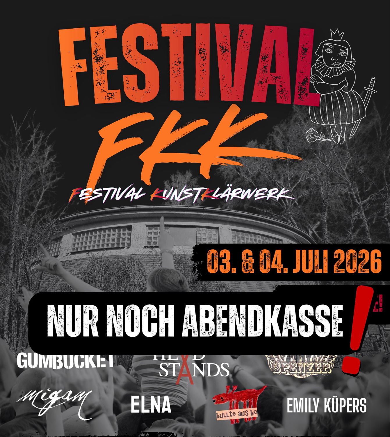 FESTIVAL FKK - FESTIVAL KUNSTKLÄRWERK - 03.07.2026