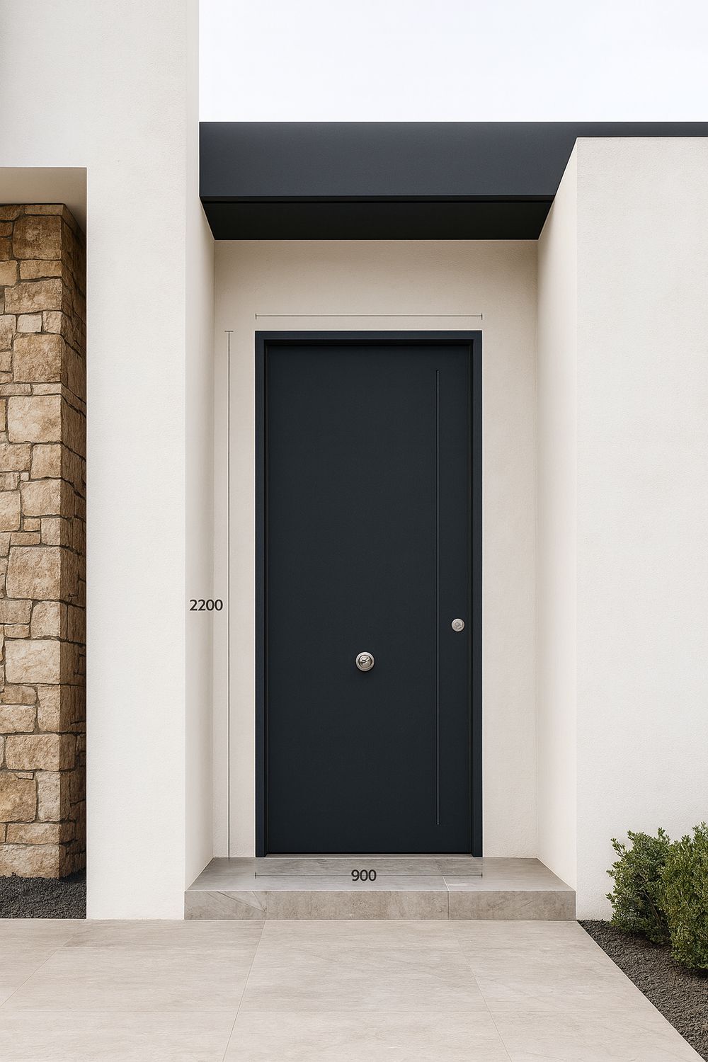 SAGA 100 - DISEÑO 1120 BLANCO -- HASTA 2400 mm ALTO --