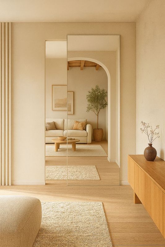 PUERTA CORREDERA ESPEJO