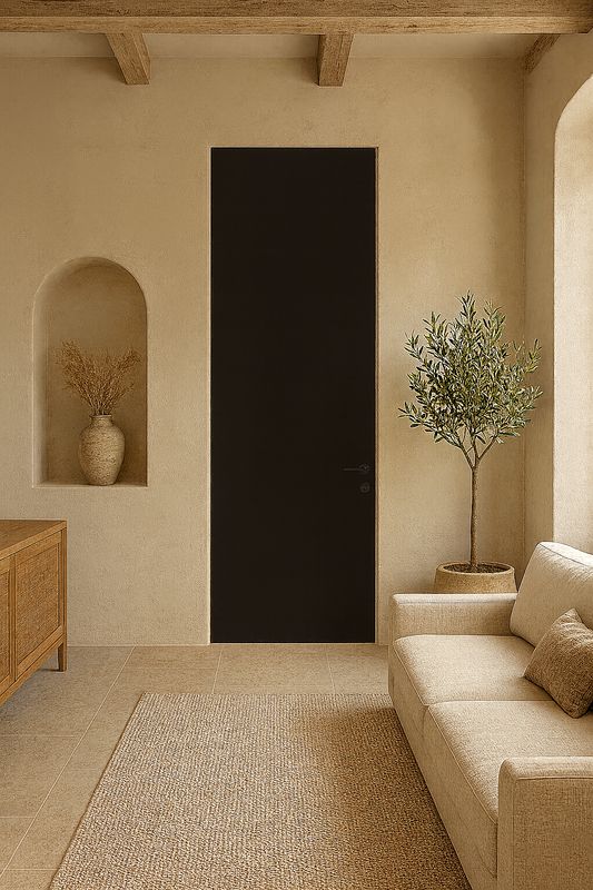 PUERTA ENRASADA -- MURILLO NEGRO