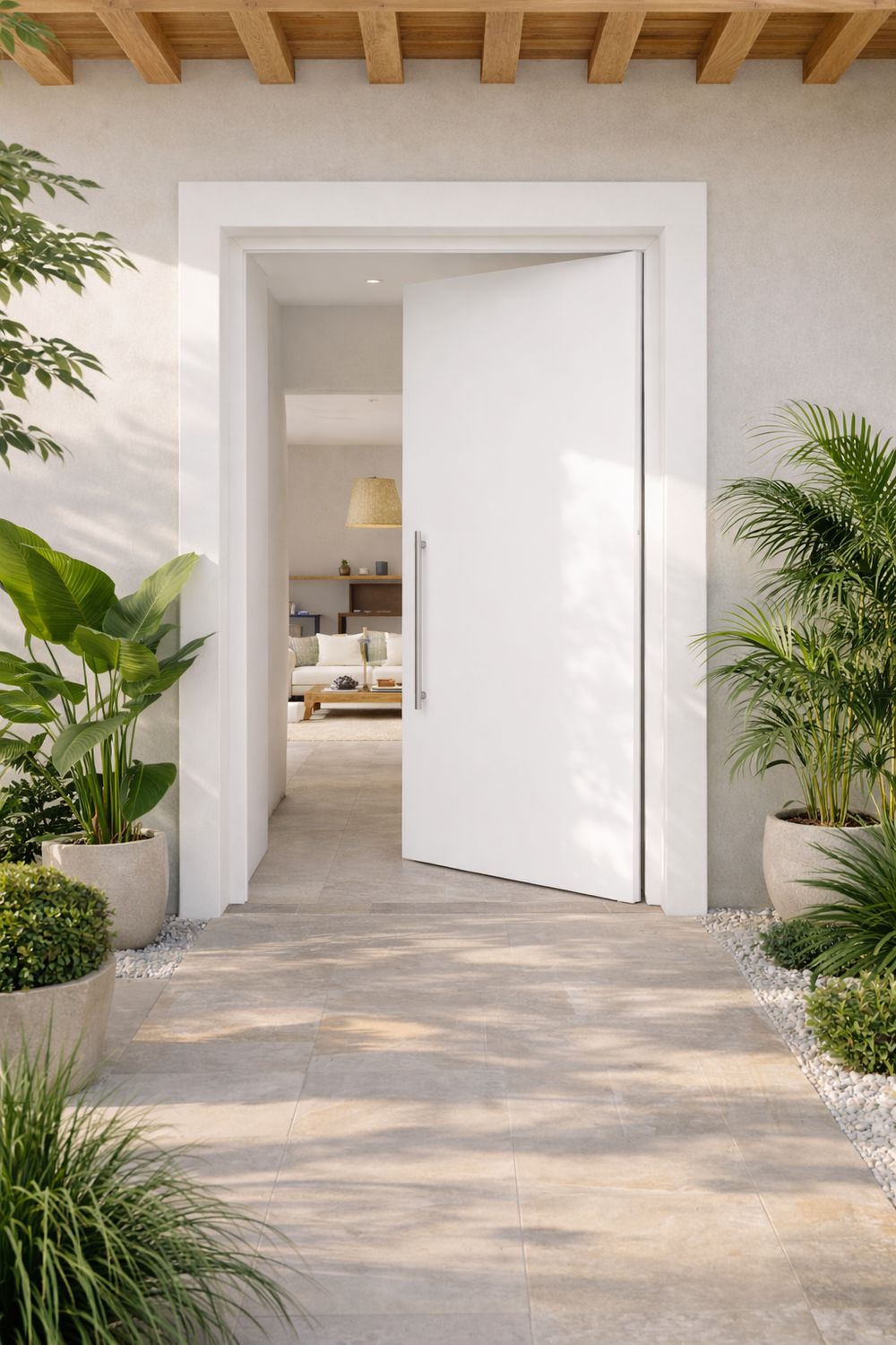 DISEÑO 190 LISA LACADA BLANCO - BLOCK 2700 X 1450 mm