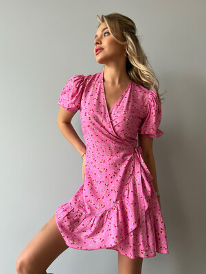 Платье Лили розовое