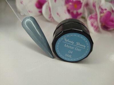 Metal Paint Gel Blue - 04