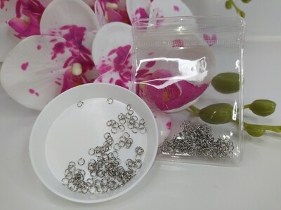 Nail Piercing Rings 4mm - 300pcs