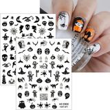 Nail Stickers - MS-C302 Black