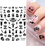 Nail Stickers - MS-C303 Black