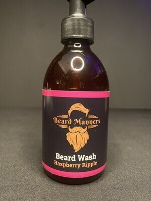 Raspberry Ripple Beard Wash 300ml/10oz.
