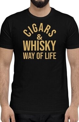 Cigar & Whisky Tees