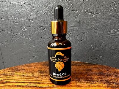 The Rum Old Fashioned Beard Oil 30ml/1oz.