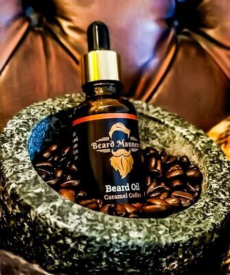 Caramel Coffee Beard Oil 30ml/1oz.