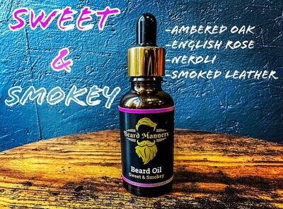 Sweet & Smokey Beard Oil 30ml/1oz