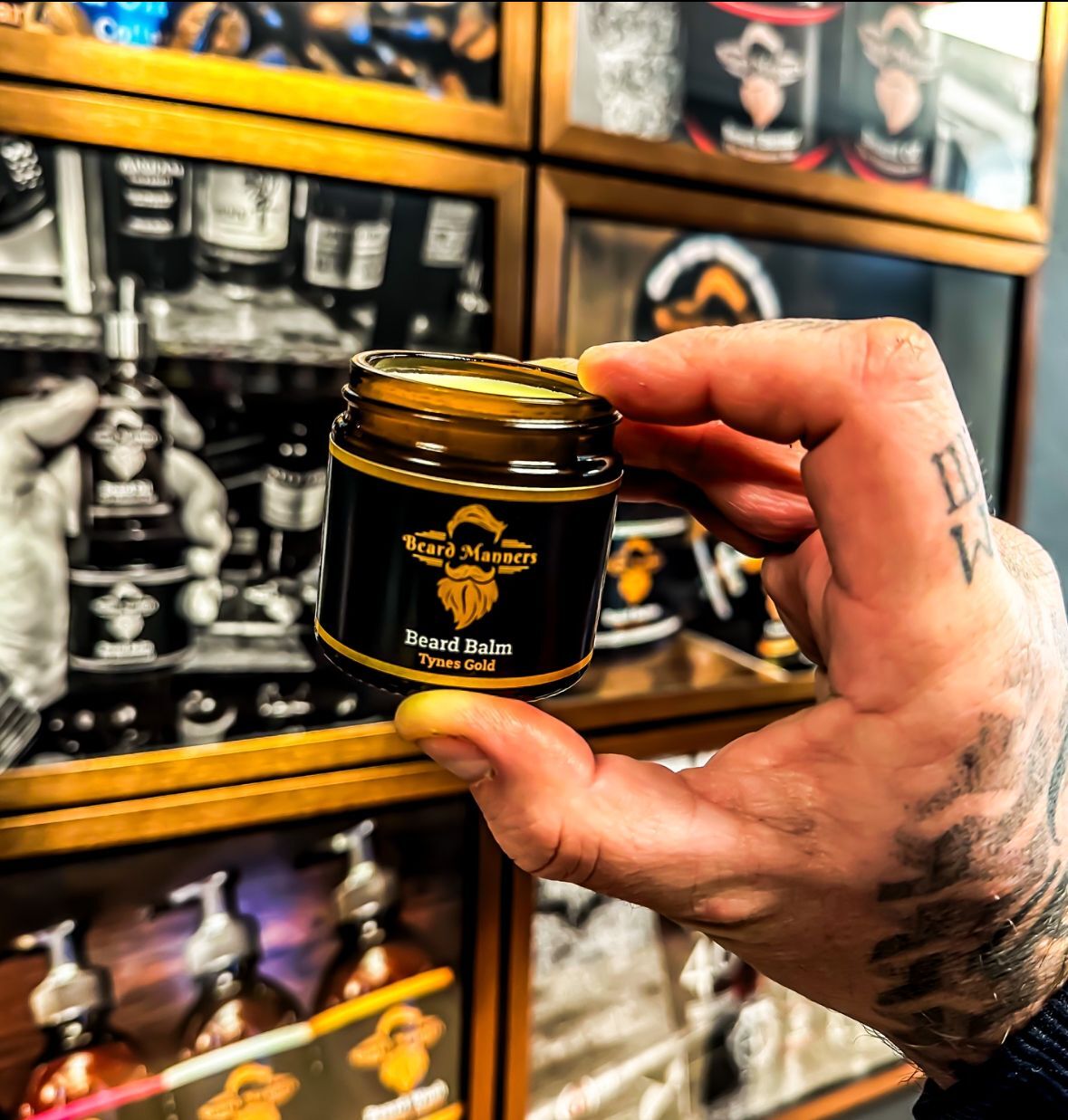 Tynes Gold Beard Balm 60ml/2.11oz.