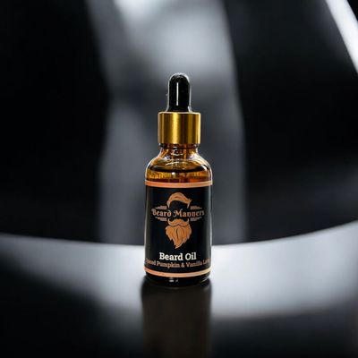Spiced Pumpkin & Vanilla Latte Beard Oil 30ml/1oz Spiced Pumpkin & Vanilla Latte Beard Oil 30ml/1oz