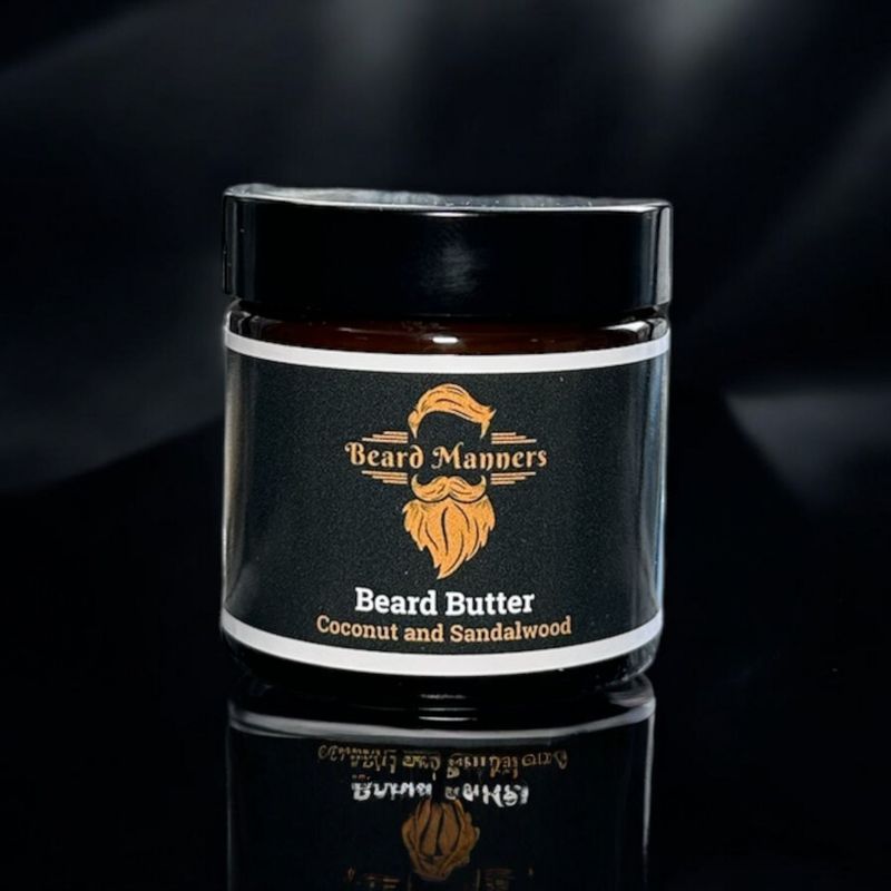 Coconut and Sandalwood Beard Butter 60ml/2.11oz.