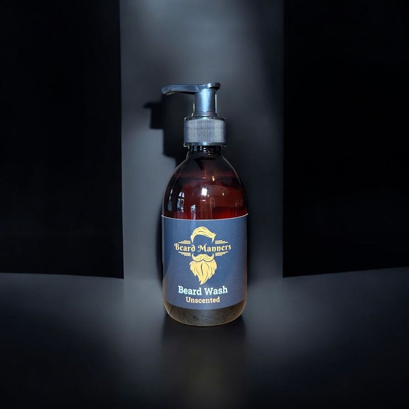 Unscented Beard wash 300ml/10oz.