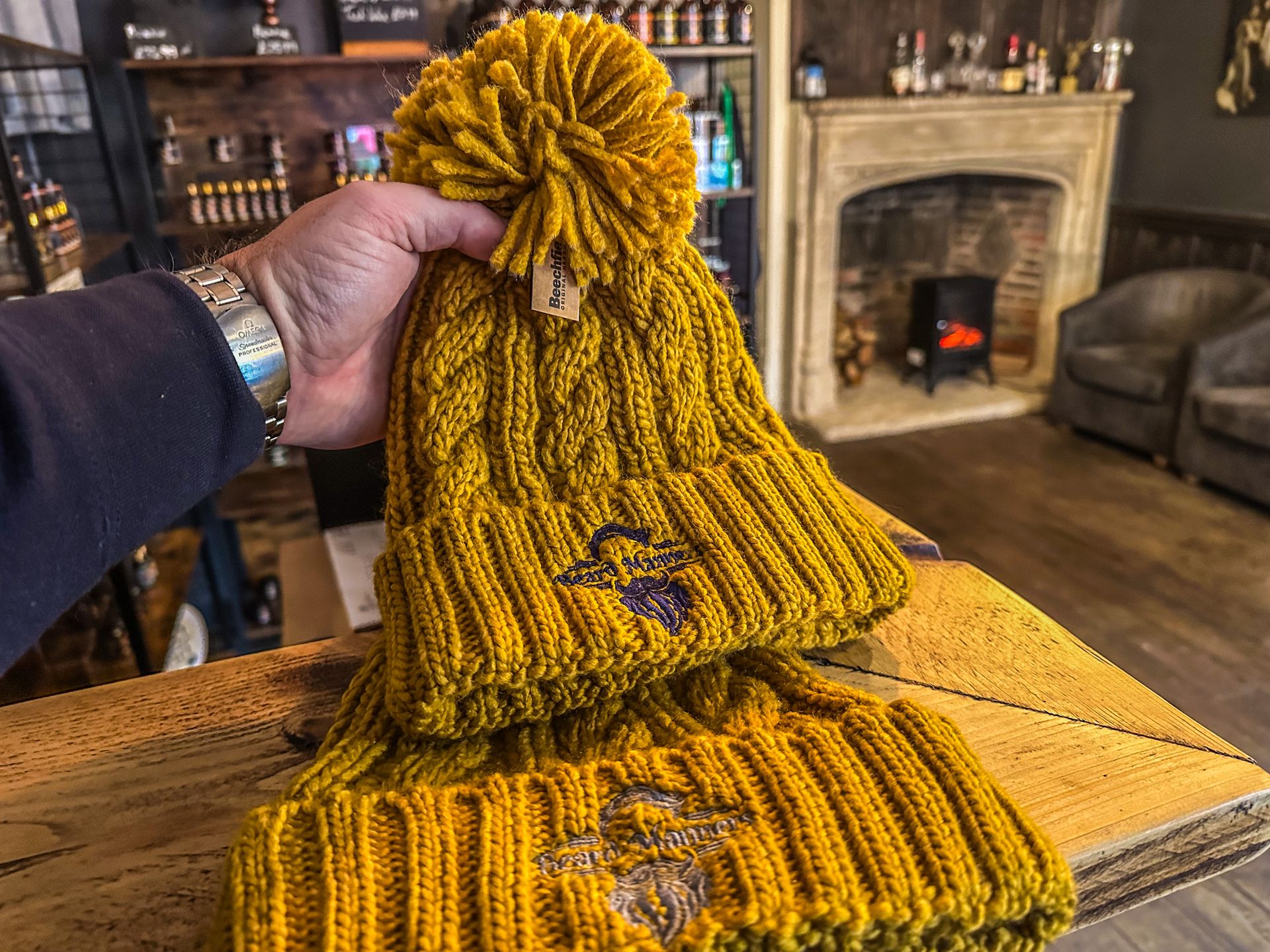 Beard Manners Bobble Hat