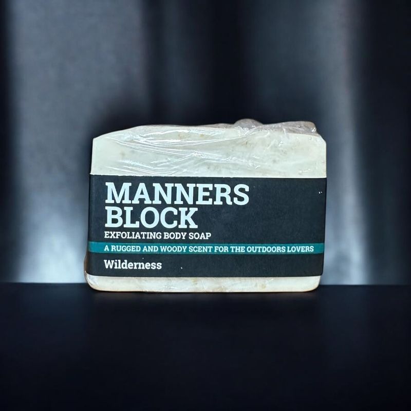 Manners Block Body Soap The Wilderness 4oz