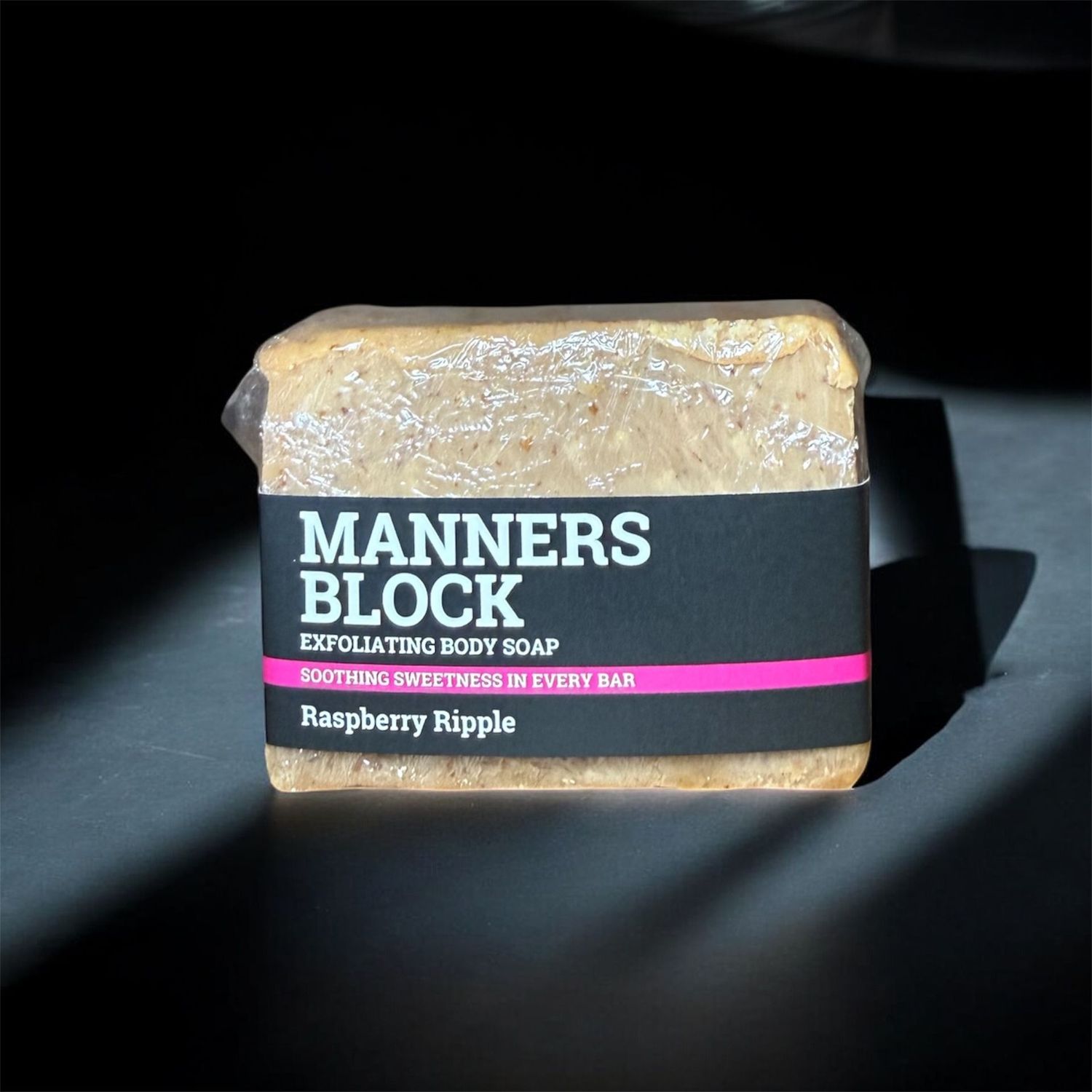 Exfoliating Body Soap Raspberry Ripple 4oz