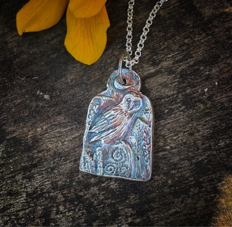 Moorland Owl Pendant