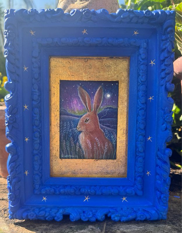 Aurora Hare Original Painting