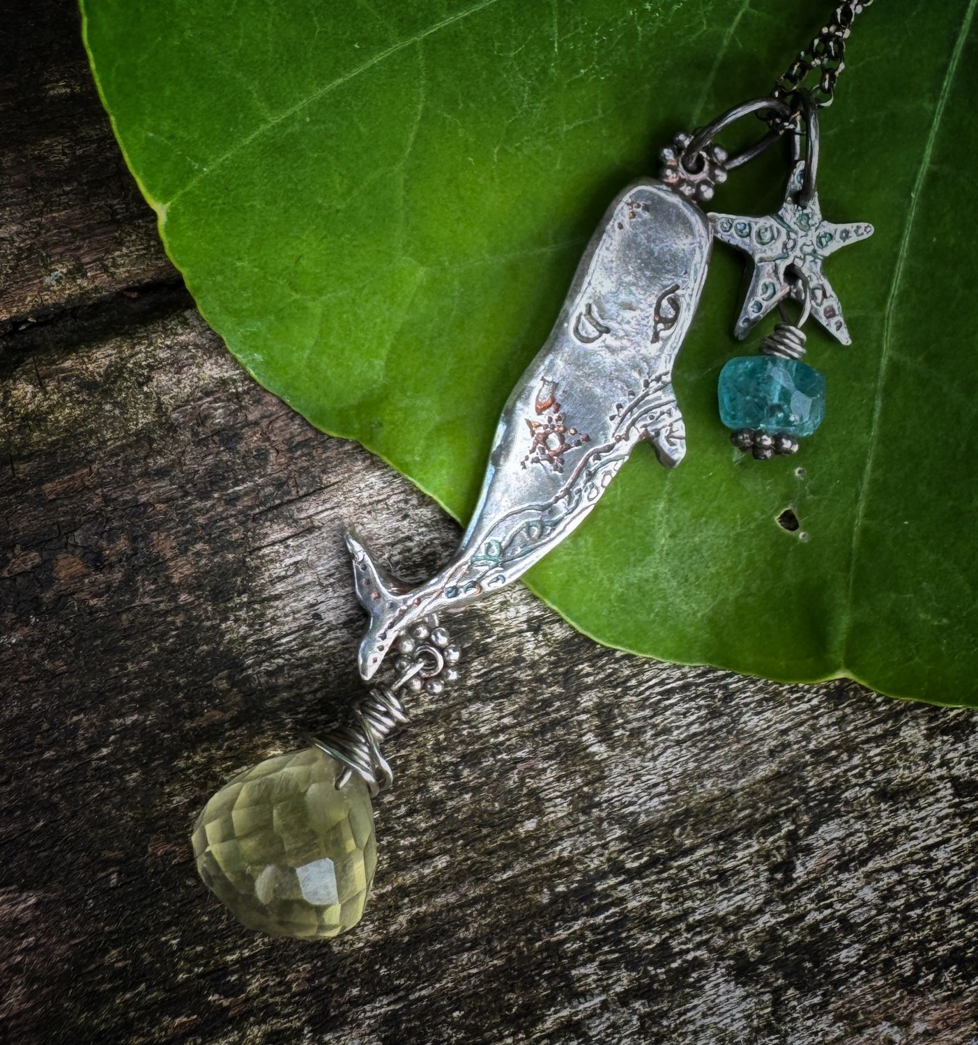 Whale pendant