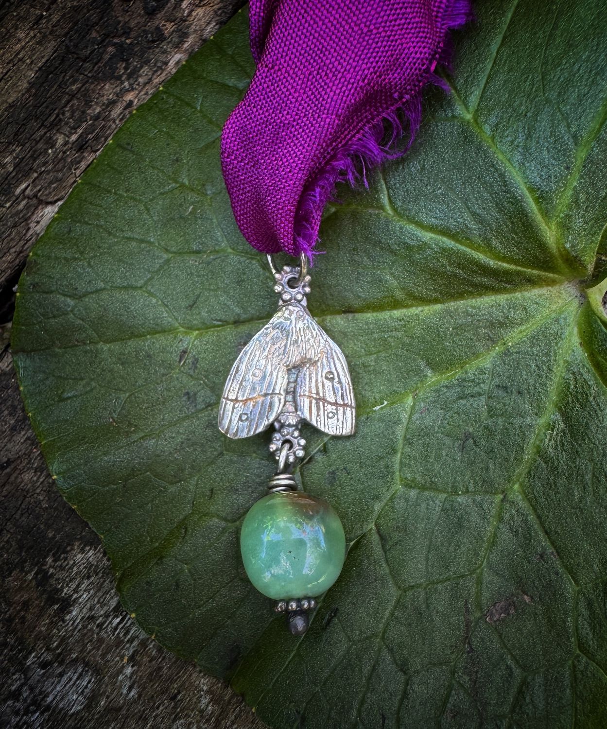 Moth pendant