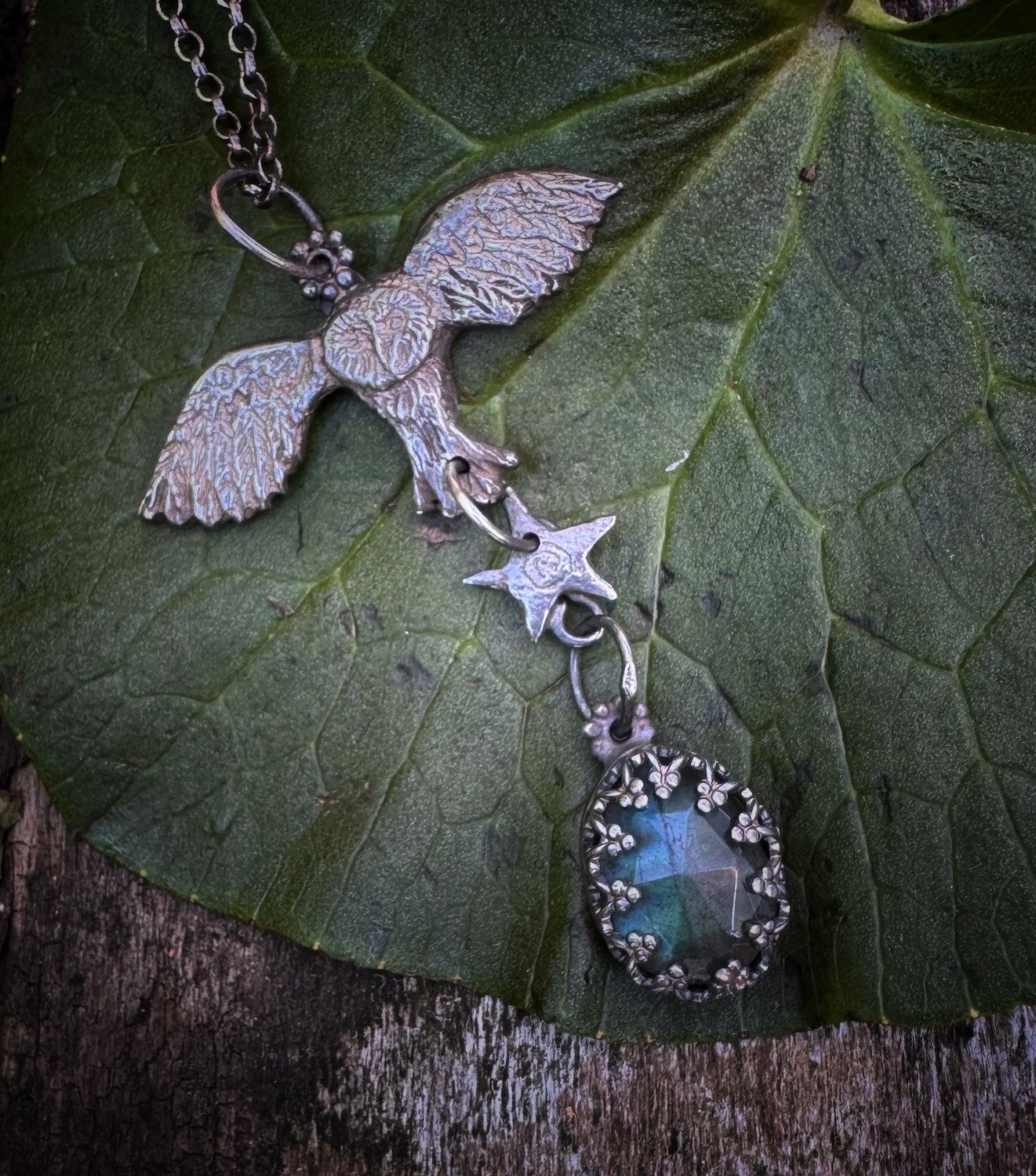Flying Owl pendant