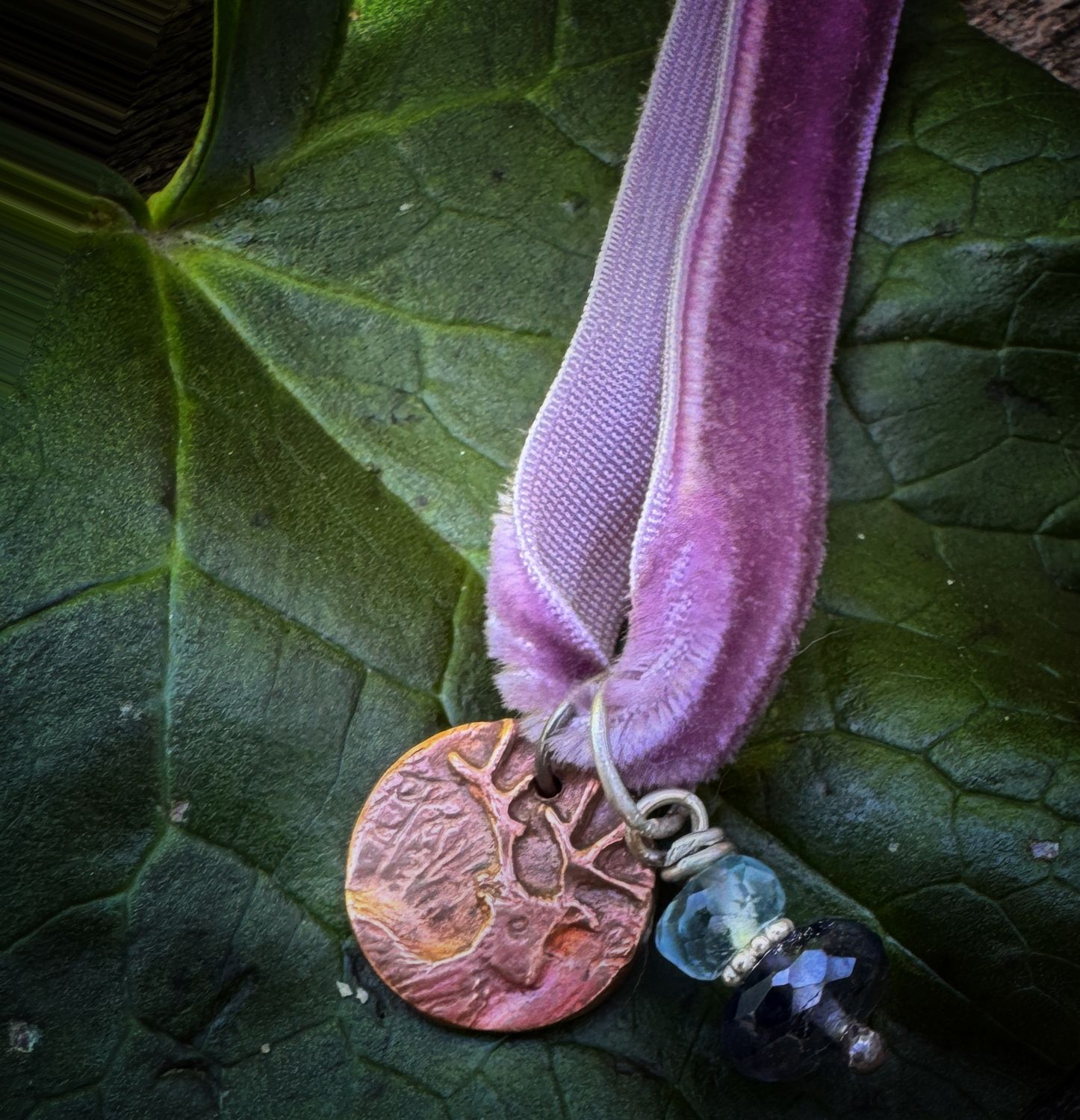 Stag bracelet in copper