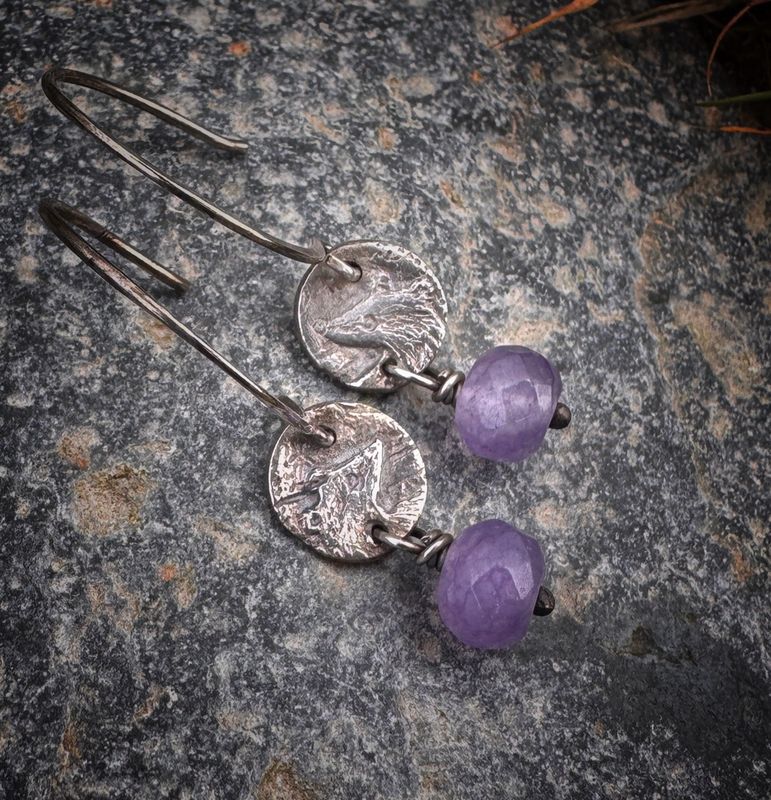 Badger Earrings