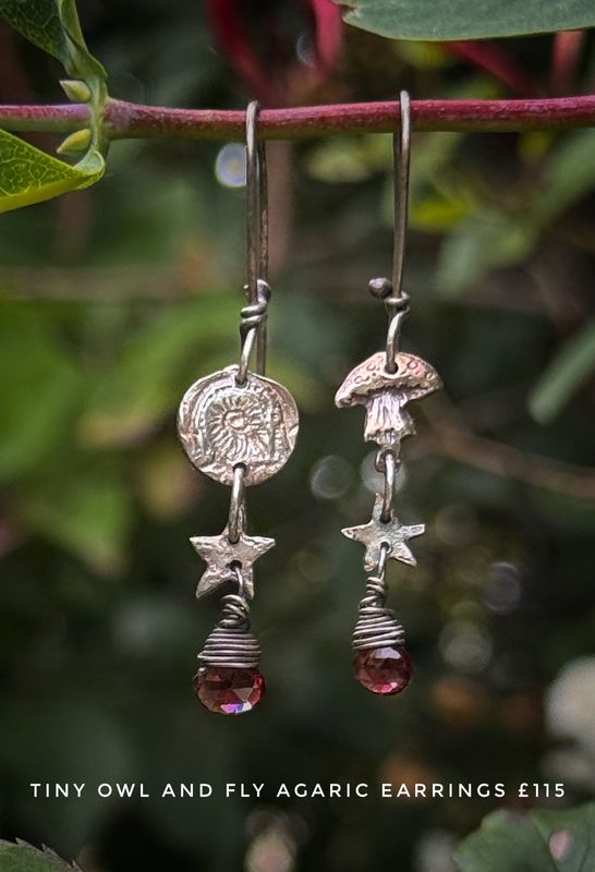 Owl Woodland Earrings