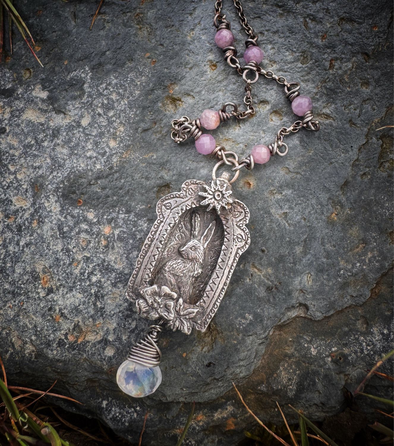 Hare Shrine Pendant