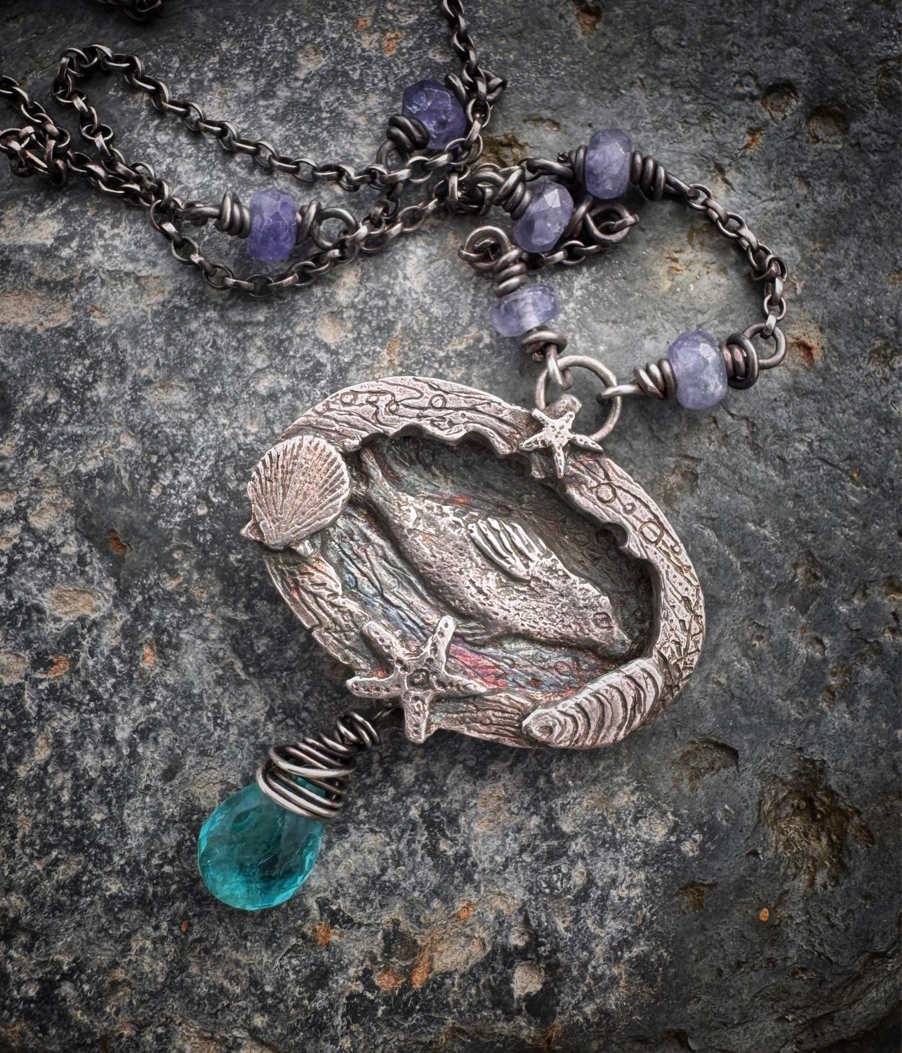 Selkie Seal Shrine Pendant