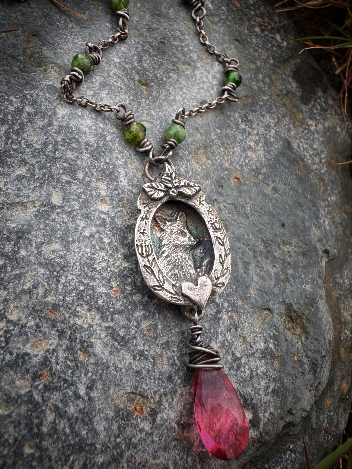 Fox Shrine Pendant
